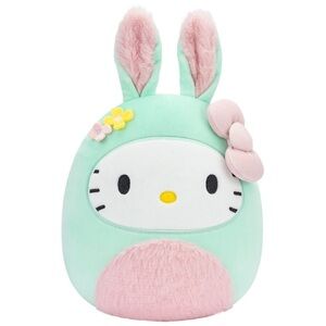 Squishmallows Original Sanrio Hello Kitty Easter Bunny Plush 8 Inch